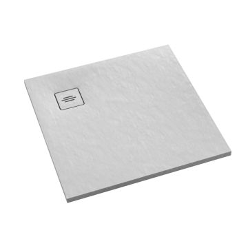 Schedline Protos White Stone Brodzik kwadratowy 100 x 100 x 3,5 cm 