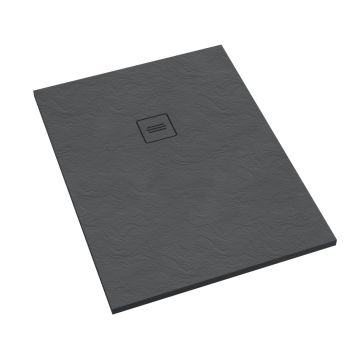 Schedline Protos Grey Stone Brodzik prostokątny 100 x 180 x 4 cm 
