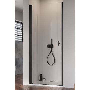 Radaway Nes Black DWJ I Drzwi wnękowe 70 cm lewe
