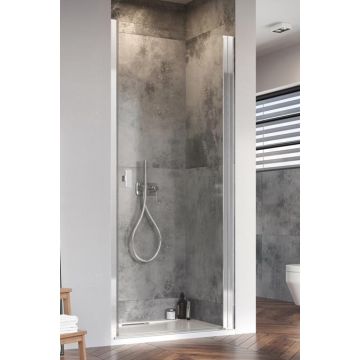 Radaway Nes DWJ I Drzwi wnękowe 90 cm prawe, chrom