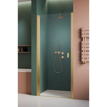 Radaway Nes Gold DWJ I Drzwi wnękowe 90 cm lewe