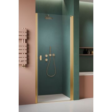 Radaway Nes Gold DWJ I Drzwi wnękowe 90 cm prawe