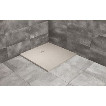 Radaway Kyntos C Brodzik konglomeratowy 90 x 90 cm, kwadratowy kaszmirowy