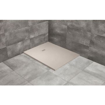 Radaway Kyntos F Brodzik konglomeratowy 160 x 100 cm, prostokątny kaszmirowy