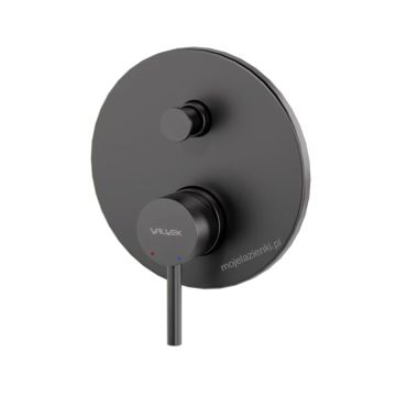 Valvex Cannoli Bateria prysznicowa podtynkowa, Gun metal