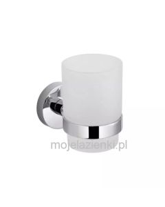 Stella Classic Kubek z uchwytem szkło matowe, chrom