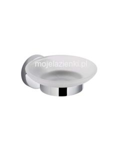 Stella Classic Mydelniczka z uchwytem szkło matowe, chrom